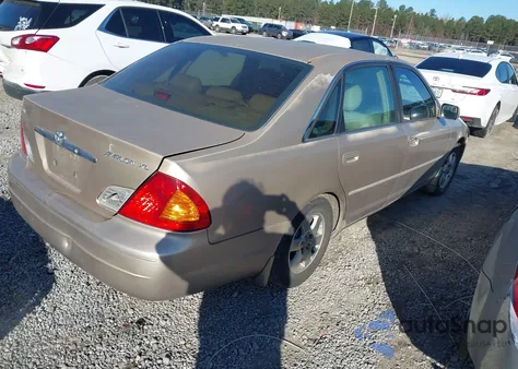 2002 Toyota Avalon Xl z USA, uszkodzony, nr VIN 4T1BF28B32U243642